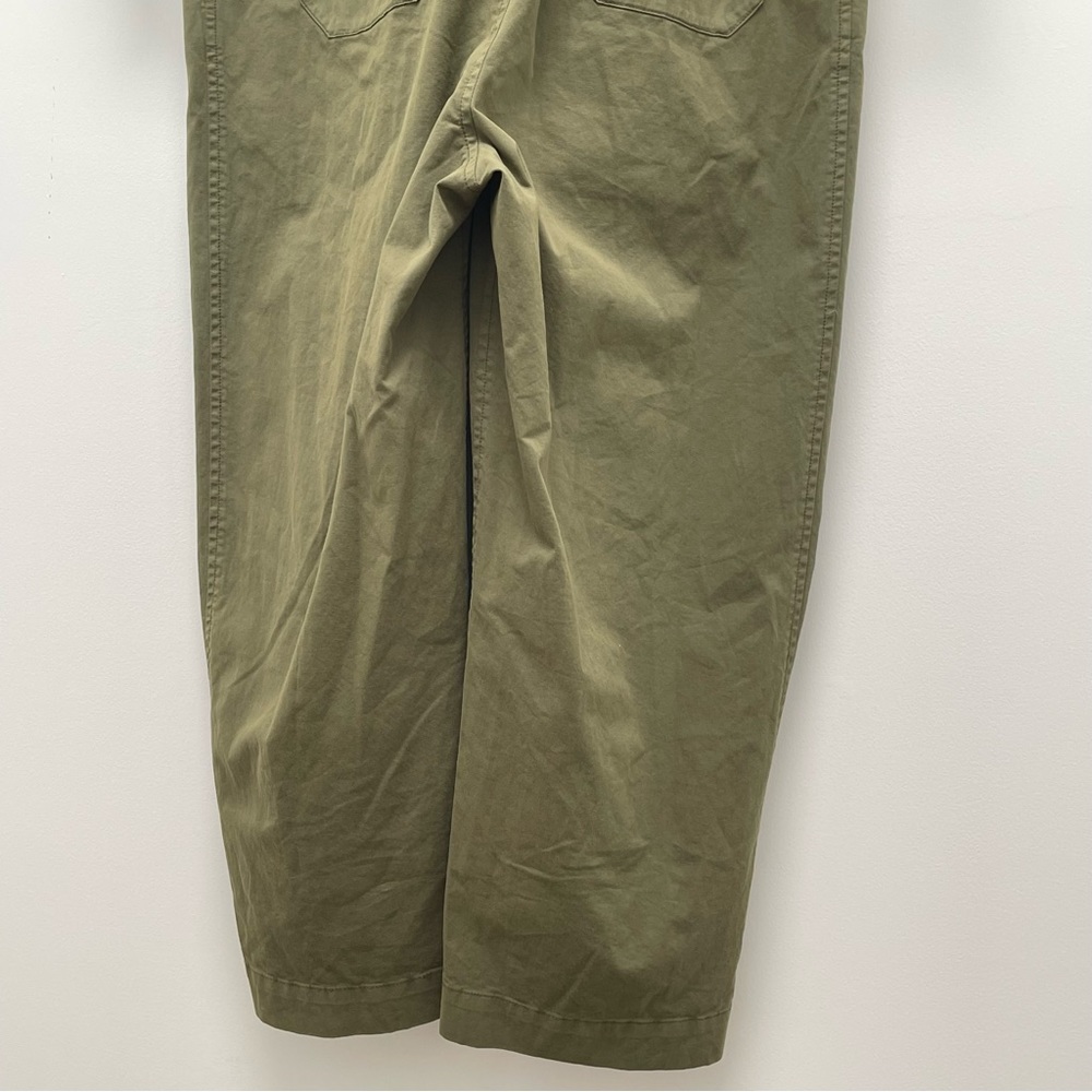 Thakoon Long Sleeve Button Front Olive Green Utility Jumpsuit - Picture 13 of 16